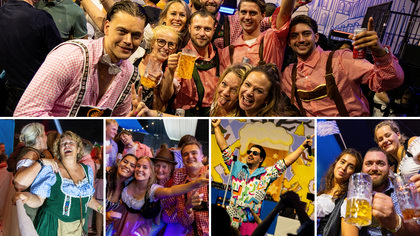 Foto’s: Eerste Oktoberfest in Haarlem meteen een voltreffer met 3000 feestvierders