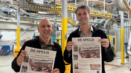 Video | De Speld heeft een nieuw wapen tegen eindeloos scrollen: De Speld Krant