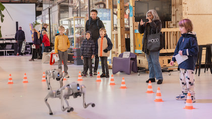 Gratis techfestival in Haarlem toont robots, 3D-printen en biobased materialen