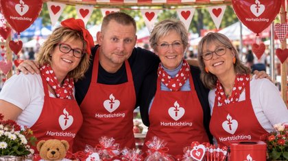 Fancy fair in wijkcentrum De Zon ten bate van Hartstichting: een dag vol muziek, lekkers en gezelligheid