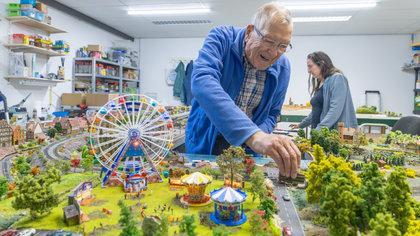 Kleine treinen, grote passie: Westfriese Modelspoor Club maakt zich op voor grote beurs in sporthal Waardergolf