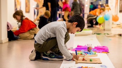 Haarlemse musea zijn zaterdagavond een speeltuin voor kinderen tijdens Museumnacht