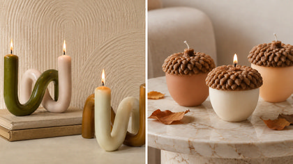 Kaarsen met een twist: zó haal je de herfst in huis