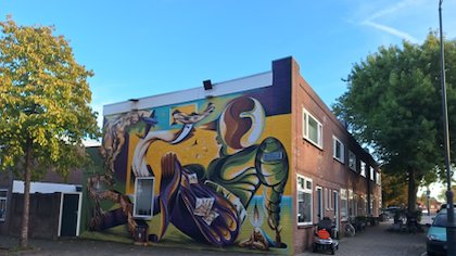 Gave street art in Haarlem
