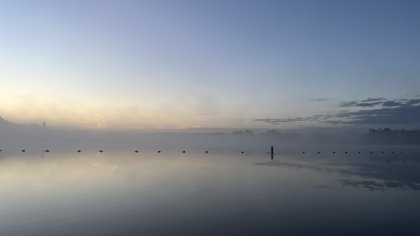 Lezersfoto: mist op Veerplas