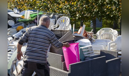 Meierijstad levert massaal ‘tuinmeubelplastic’ in tijdens World Cleanup Day