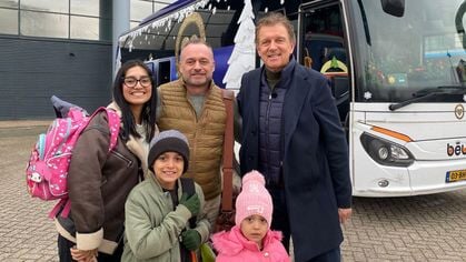 Een kerstsprookje in Boskant: Coen Cornellisen herenigd met zijn familie na drie jaar