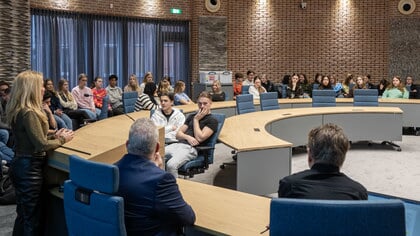 Leerlingen van het voortgezet onderwijs Meierijstad worden raadslid voor één dag