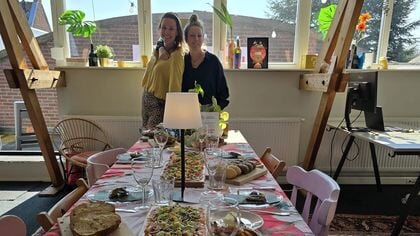 Rooise ondernemers dolenthousiast over blind lunch