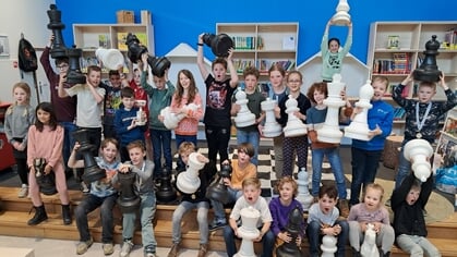 Stilte voor de strijd: basisschoolkinderen schitteren in denksportfinale