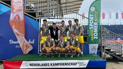 Nog meer Nederlands Kampioenen beachsoccer