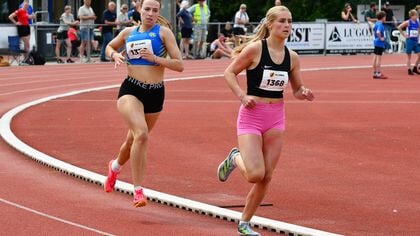 Meike Huistra zet nieuw record bij Lentemeerkamp van AV Heerenveen