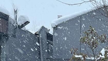 Dak bedrijf aan Ollandseweg ingestort na sneeuwval