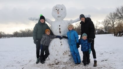 Nog één lading sneeuwpoppen