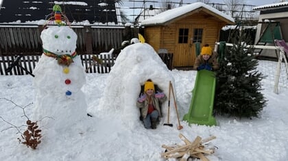 Drie sneeuwpoppen winnen hoofdprijs