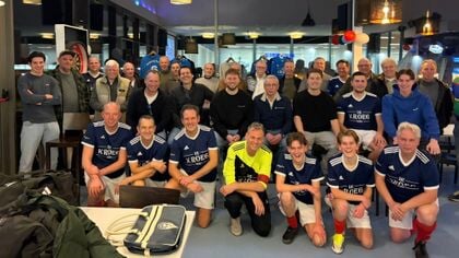 Voetbalgeschiedenis in sporthal De Streepen