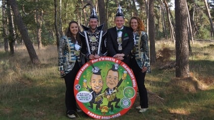 Vier harten vol carnaval