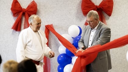 Nieuwe dojo geopend, Dai Ippo dolblij