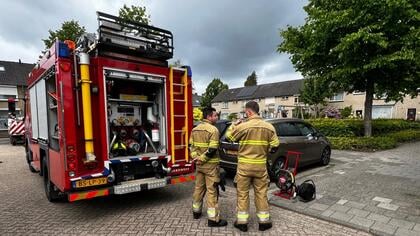 Woningbrand veroorzaakt rookontwikkeling