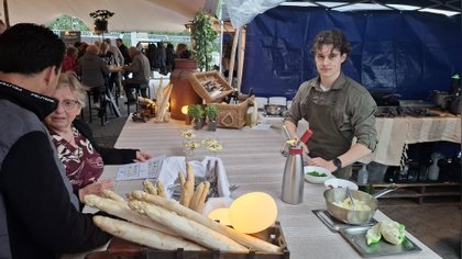 ‘Asperge bij de boer’ nu al geslaagd, nog kaarten voor vandaag
