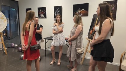 Oekraïense kunstenares opent eigen galerie in Nijnsel