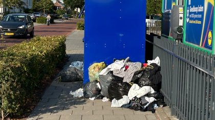 Illegale kledingbak