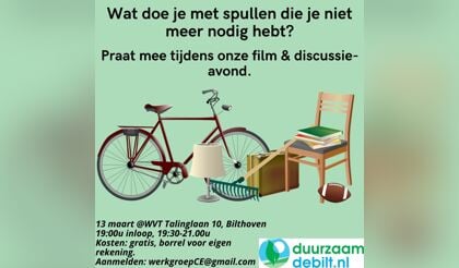 Wat doe je met spullen die je niet meer nodig hebt?
