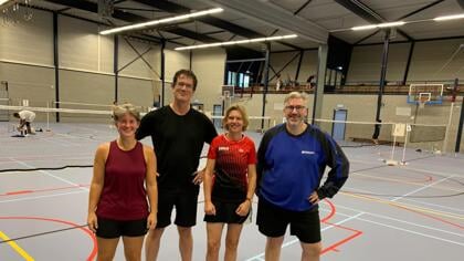 Eerste succes Irene Badminton