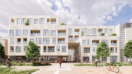Ook woningen op begane grond V&D