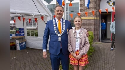 Fiene Reverda beëdigd tot nieuwe kinderburgemeester van Leusden