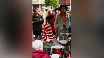 Praise en Worship in de regen