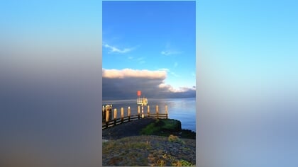 Inzending zomerfotowedstrijd 2025: de haveningang van Vlieland