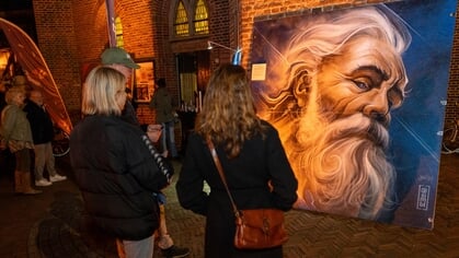 Harderwijk geniet van cultuur tijdens de nacht