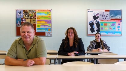 Van LTS tot 10 jaar bestaan Omnia College: drie keer een Van Bavel in de schoolbanken aan De Vries Robbéweg 27