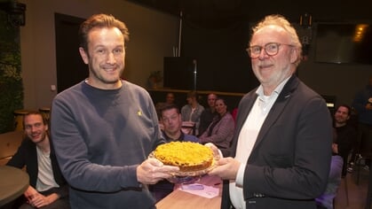 Gouden Appeltaart voor ‘verbinder’ Gerwin Tromp: ‘Hij heeft altijd een linkje of een lijntje’
