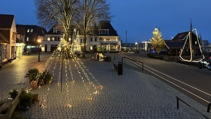 Lezersfoto: lichtjes maken het weer gezellig in Harderwijk