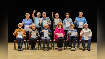 21 deelnemers ronden valpreventiecursus In Balans succesvol af!