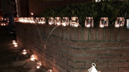 Lichtjesavond op kerstavond bij De Zaaier