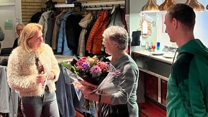 Gymjuf Annemieke Carbo neemt afscheid van Putten voor Elkaar