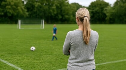 Columniste het lijnloeder deelt ervaringen over voetbal van de kinderen: ‘Als de bal een beetje bovenin blijft’