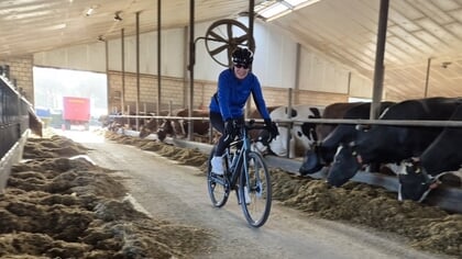 Fietsjaar afgesloten met winterse Eindejaarstocht