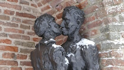 Lezersfoto: mooi effect op de Hotlips van Harderwijk