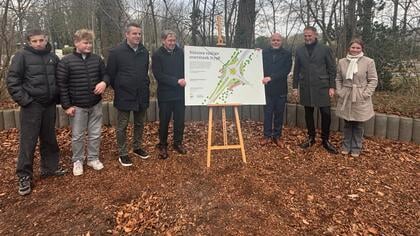 Rotonde N798/Hoofdlaan stap dichterbij; in oktober 2026 is er een veilige oversteek
