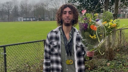 Gorcumse hardloper Mohamed Badi blijft winnen en voegt ook halve marathon Gouda toe aan palmares
