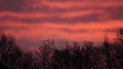 Lezersfoto: prachtige lucht in Putten