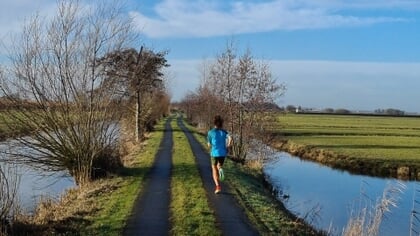 Mohamed Badi wint Polderrun in Bleskensgraaf
