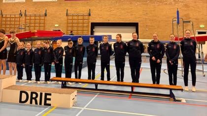 Sterke start voor trampolinespringers Sparta bij plaatsingswedstrijd