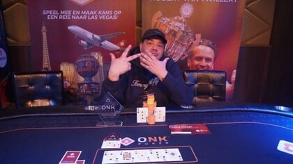 Frank van Ark uit Harderwijk kwalificeert zich voor finale ONK Poker in Hoogeveen