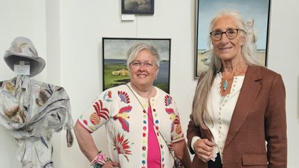 Kunst in dialoog in de Catharinakapel; verrassende duo-ervaring Nathalie Roelofsen en Joke Rijneveen