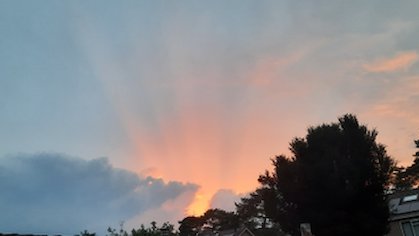 Lezersfoto: stilte voor de storm